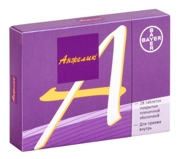 Анжелик таб.п/об.пл. №28 (Bayer weimar gmbh und co. kg/bayer pharma ag)