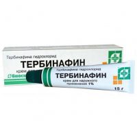 Тербинафин 1% 15г крем д/пр.наружн. №1 туба (БИОСИНТЕЗ ОАО)