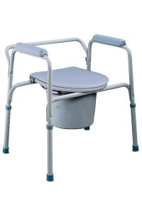 Кресло-туалет со спинкой ca668 (ТРИВЕС)